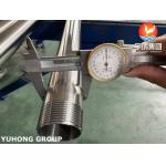 ASTM A270 Sanitary Tube TP304 Stainless Steel Seamless Tube with NPT Thread End
