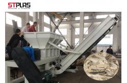 China Wood Plastic Shredder Machine / Double Shaft Shredder Machine CE SGS Pass supplier