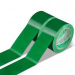 Polyvinyl Chloride Vinyl PVC Barrier Tape Black Yellow For Warehouse Floor for sale