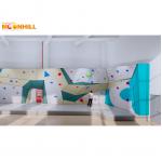 Lightweight Fiberglass Climbing Wall Indoor Adult Wall Climbing For Play Hall for sale