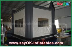 China 0.6mm PVC 4x3m Grey Inflatable Jumping Castle Popular Happy Hop Bouncy Castle supplier