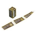 Embossing Glossy Waterproof 10ml vial Vial Labels