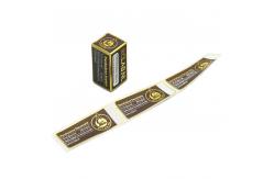 China Embossing Glossy Waterproof 10ml vial Vial Labels supplier