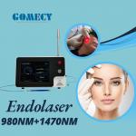Flawless Skin Endolift Laser Machine 1470nm Fiber Facial Lifting and 635nm Red Diode Laser with Scanning Pattern on 10 Inch LCD Touch Screen for sale