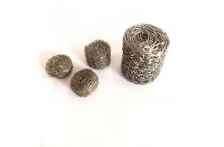 China Sus 316 Knitted Wire Mesh Cylindrical Shape For High Temperature Environments supplier