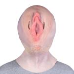 3D Vagina Funny Head Masks Entertainment Use For Costume Party for sale
