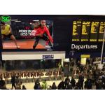 HD Thin SMD RGB LED Display P4mm , Full Color LED Video Panel 576x576mm for sale