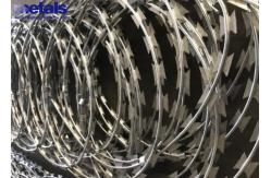 China Galvanized Steel Coil CBT-65 barbed concertina wire Razor supplier