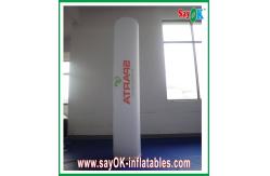 China Green Wedding Party Led Inflatable Column Inflatable LED Light With Printing Logo Pillar supplier