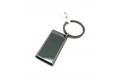 China Metal Keychain Holder Iron Keychain Container with Black Gun supplier