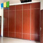 Collapsible Foldable Soundproof Flexible Moving Sliding Door Partition Walls For Wedding Hall for sale