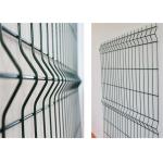 Garden 3d Bending Fence , 3mm Pvc Coated Welded Wire Fence 50x100mm for sale
