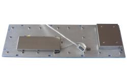 China Industrial Keyboard With Trackball Panel Mount Metal Wired Keyboard supplier