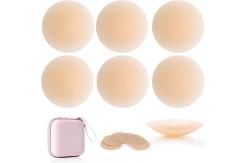 China 2 Pieces Unpadded Silicone Breast Petals With Travel Box supplier