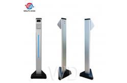 China CE Approval 110cm Face Recognition Temperature Kiosk For Access Control supplier