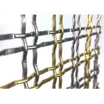 Staircases Isolation Screen Decorative Wire Mesh 50mm Aperture Square Hole