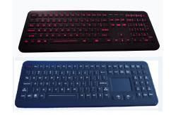China Backlight dust proof rubber medical keyboard with numeric keys and Functions keys supplier