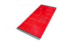 China Polyurethane Cross Tensioned Screen Panel For Mining Crusher Classification supplier