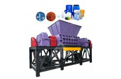 China Two Shaft Plastic Shredder Multifunctional Tin Can Shredder Machine supplier