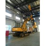 Bored Pile Driver Hire , Driven Piles Construction Hydraulic Rig Machine 6.1T Total Weight