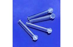 China Factory custom high temperature resistant bulb quartz tube supplier