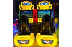 China 3D Video Outrun Racing Car Game Machine With Coin Operated Playing Attractive supplier