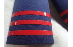China Shine And Soft Silicone Rubber Labels Printed On Military Clothing Shoulders supplier