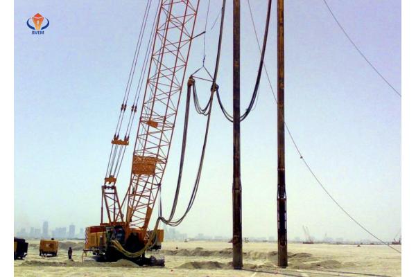 Industrial Vibroflotation Compaction Machine Foundation Treatment Construction Vibroflot