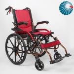 Lightweight Easy To Carry Store Aluminum Manual Wheelchair Custom Wheels Frame Colors for sale