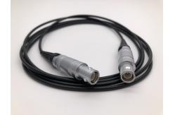 China Ultrasonic Probe Electrical Power Cable , 6ft Coaxial Custom Cable Assemblies supplier