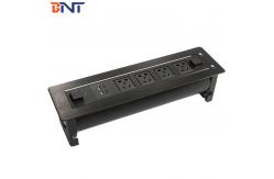 China Custom Conference Table Outlet , Motorized Flip Up Multimedia Desktop Socket supplier
