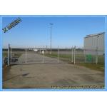 Rust Resistant Tall Chain Link Fence Fabric ASTM Steel Barbed Wire For Airport for sale