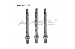 China 1mm - 20mm Custom End Mill Carbide Expansion Reamer With Spiral Flutes Thread Shank supplier