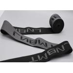 Wide Double Sided Logo Jacquard Elastic Band For Garments Custom 40mm