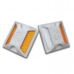 Customized Cast Aluminum Road Stud Cat Eye Reflect Road Stud Suitable for All Weather for sale