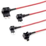 ATO ATC Blade Fuse Tap for 2 Circuits with cables