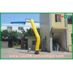 Inflatable Stick Man Yellow Inflatable Guy , Advertisement Air Dancers Inflatables for sale