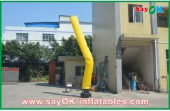 China Inflatable Stick Man Yellow Inflatable Guy , Advertisement Air Dancers Inflatables supplier