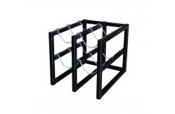 China 4 Cylinder Oxygen Tank Storage Rack 10in Gas Cylinder Racks And Stands supplier