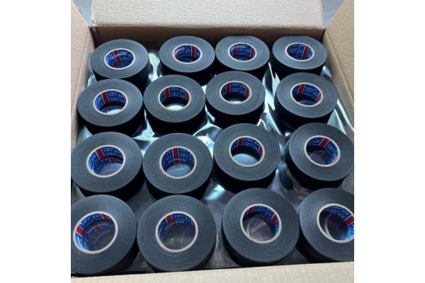 Automotive Cloth Tape with Black Finish for High Temperature and Electrical Applications