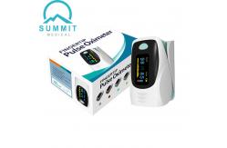 China 99% SpO2 4 Direction Adjustable Fingertip Pulse Oximeter With Plethysmograph supplier