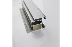 China ISO9001 Electrophoresis Aluminum Profile Section For Windows 6063 T5 supplier