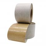 Brown Thickened Single Sided Fiber Kraft Paper Tape For Box Sealing for sale
