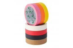 China Artistic Embossed Paper Colored Masking Tape 140mic Thickness supplier
