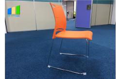 China Polypropylene Plastic Office Visitor Chair Customized Stackable Training Chairs supplier