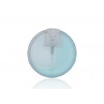 25ml PP Empty Plastic Spray Bottle Credit Card Shape Circle Frosted Clear for sale