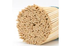 China Easily Cleaned Flexible Round Bamboo Sticks For Barbecue supplier