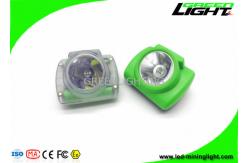 China 13000lux IP68 Waterproof Rechargeable LED Headlamp Lightweightwith OLED Screen supplier