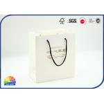 Custom Printed Paper Gift Bag Portable Coated Flat Pack Shoe Medium Shipping Bags for sale