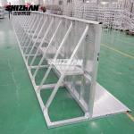 Outdoor Event Aluminum Barricade Folding Crowd Control 1200mm for sale